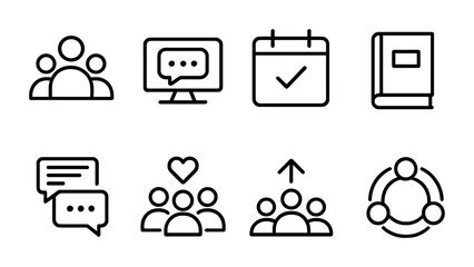 Learning Community Icons
