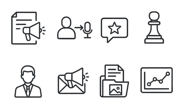 PR Icons Set