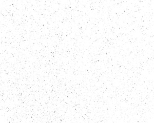 Grunge speckled texture with scattered black ink splatter on white background, ideal for retro print effects, vintage overlays, or distressed design work