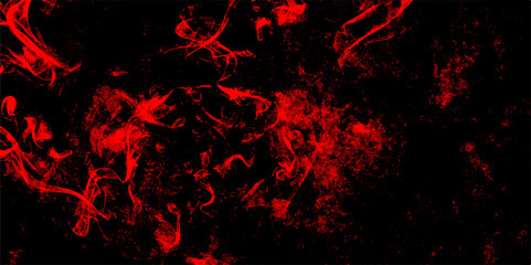 Stylist modern red texture background with smoke. Old vintage grunge pattern distressed bright black paper. Watercolor red background painting. vintage grunge background. painting soft textured on wet