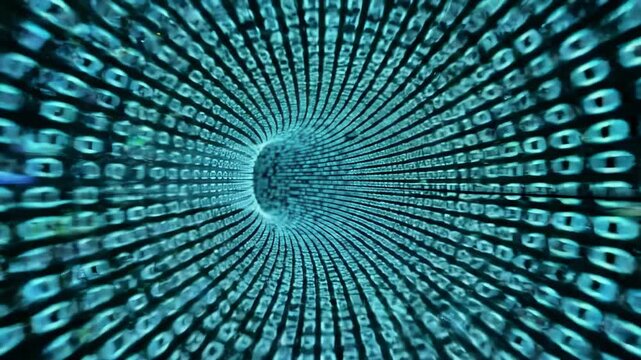 Binary code tunnel