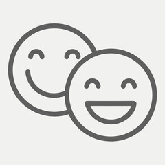 Obraz premium happy smiling face