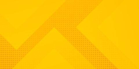 yellow abstract background with square shapes. Geometric design elements. Dynamic shapes with halftone dots. Modern concept. 