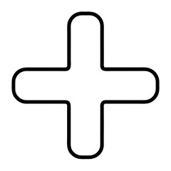 Obraz premium medical symbol with cross