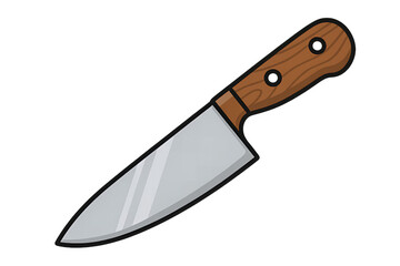 knife isolated on white background