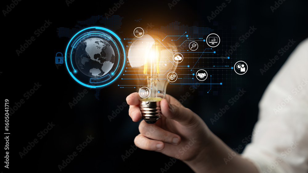 Poster big data and analytics support real-time insights, predictive modeling, and data-driven decisions fo