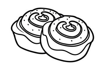 Cinnamon Rolls With Powdered Sugar