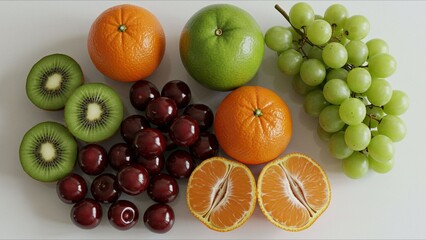 Mixed Fresh Fruits Arrangement