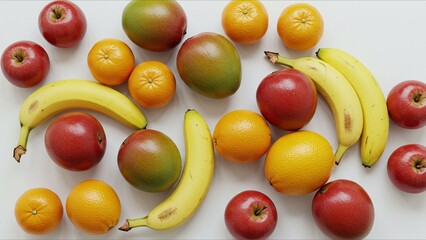 Assorted Fresh Fruits Arrangement