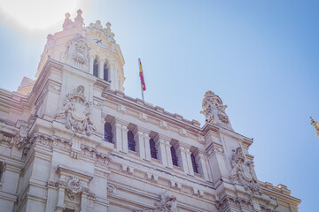 Ayuntamiento de Madrid Plaza Cibeles Madrid
