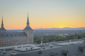 Atarceder en Moncloa, Madrid
