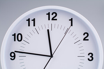Time and the workings of time that stop. High quality studio shot of a clock. Time and time...