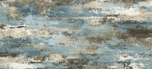 Obraz premium Abstract Design With Blue Gray Brown Beige Colors