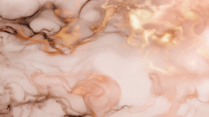 Fototapeta premium Minimal abstract background with smooth gradient and flowing shapes