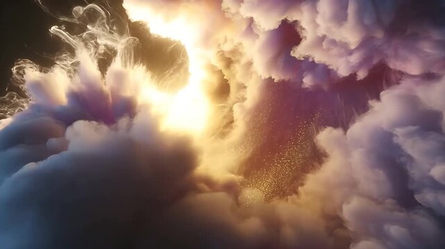 Dispersed Volumetric Gas with Ghostly Aura Shader Effect - Cinematic and Mysterious Visuals
