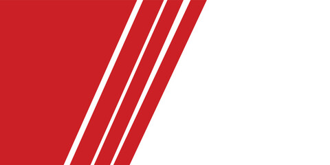 Stripes red and white with diagonal color transition. Vector ilustration