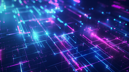 Obraz premium Minimal abstract background with smooth gradient and flowing shapes