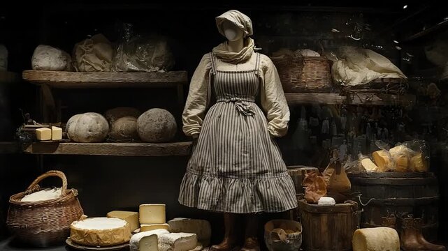 dutch milkmaid&rsquo;s attire video