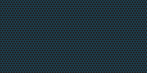 Abstract blue metallic fiber mesh: a dark, seamless industrial textile pattern with a textured grid design