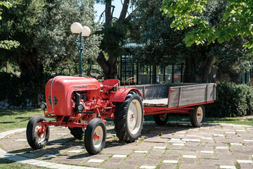 Obraz premium Dalmatian village, Šibenik, Croatia