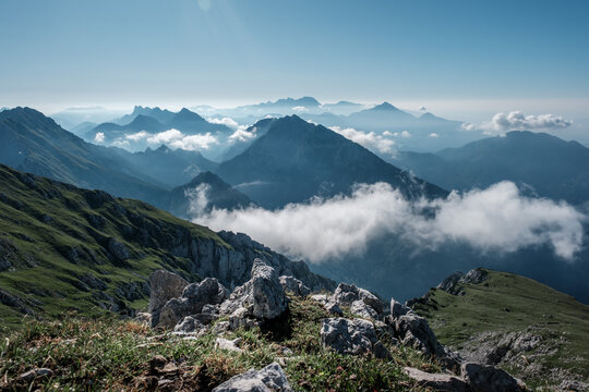 View from moount Stol, Slovenia