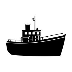 Obraz premium ship in the sea