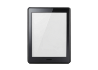 14G e book blank screen isolated on white background