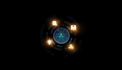 Engineer using laptop for optimization software AI bot with a Comprehensive Guide.Leveraging Artificial Intelligence in Decision Making.	