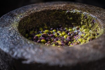 Traditional Stone Mill Olive Press