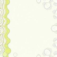 Obraz premium Soft Geometry An Abstract Harmony of Circles and Curves in Pastel Tones