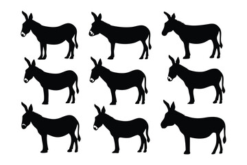 A repeating pattern of stylized black bull heads with prominent horns on a white background