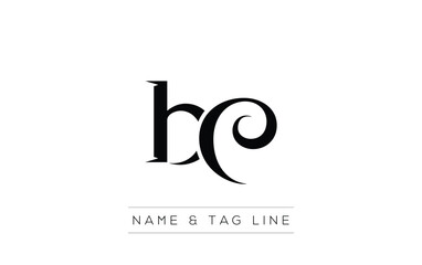 BC logo design. A sophisticated, minimalistic logo design featuring golden stylized typography,  perfect for branding concepts emphasizing luxury, professionalism, and contemporary aesthetics.