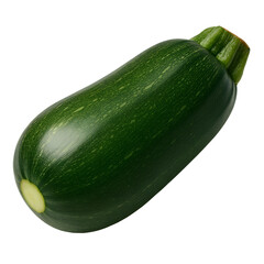 zucchini isolated on white background