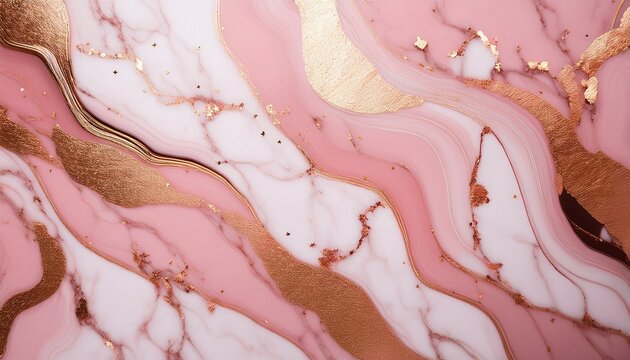 soft pink marble with rose gold flecks luxury background