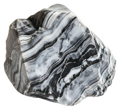 PNG Polished Sericite Sample decorative mineral white.