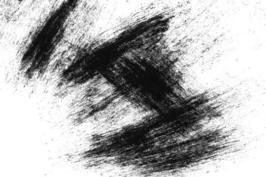 Abstract monochrome digital art with intricate patterns and textures on a dark background