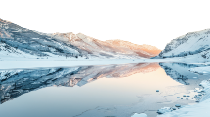 PNG Snowy mountains landscape nature snow scenery.