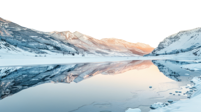 PNG Snowy mountains landscape nature snow scenery.