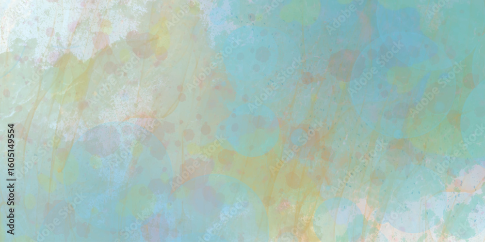 Poster abstract dynamic shape of colorful pattern combination mixes color and design texture watercolor pai
