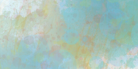 Abstract dynamic shape of colorful pattern combination mixes color and design texture watercolor painting with isolated on artistic background, grungy paint watercolor splatter soft color design.