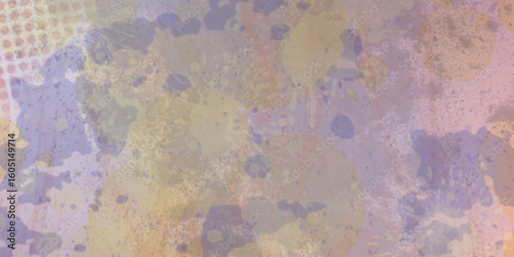 Poster abstract dynamic shape of colorful pattern combination mixes color and design texture watercolor pai