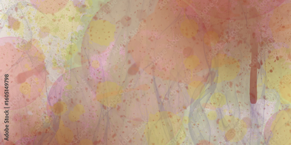 Poster abstract dynamic shape of colorful pattern combination mixes color and design texture watercolor pai