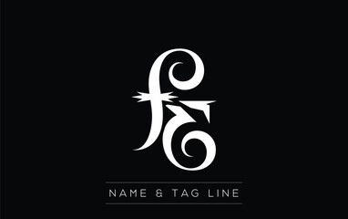 FE logo design. A sophisticated, minimalistic logo design featuring golden stylized typography,  perfect for branding concepts emphasizing luxury, professionalism, and contemporary aesthetics.