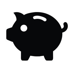 Money Bag Silhouette Vector, Money Bag Clipart, Money bag icon