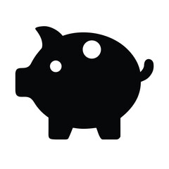 Money Bag Silhouette Vector, Money Bag Clipart, Money bag icon