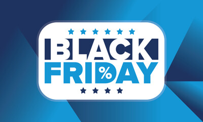 Black Friday. Sale up to 90% off. Biggest sale of the year. Special offer banner. Holiday shopping in United States. Super season deal in November. Discount badge. Creative vector template