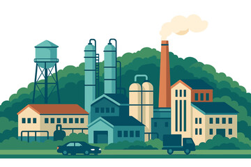 Obraz premium Natural World - Environmental Issues - Global Warming - Sustainable Power - Hydrogen Fuelled Electricity Generation