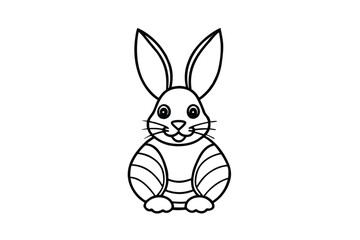 Fototapeta premium Easter Bunny No Text