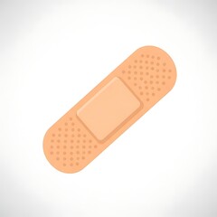 Illustration of a simple bandage for minor injuries