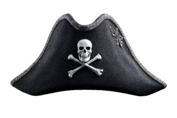 military cap on a white background